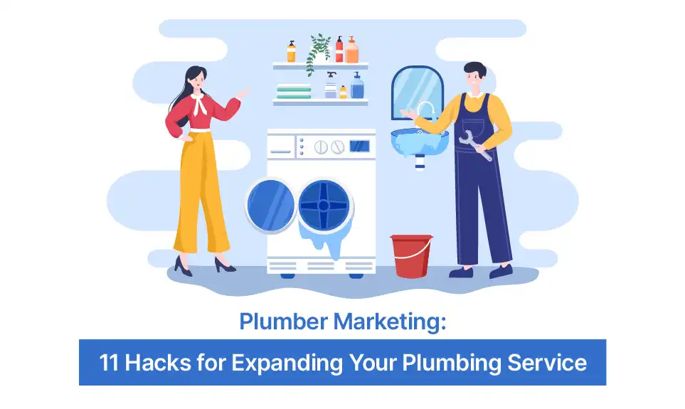 Plumber in overalls with wrench assists homeowner with leaking washing machine in laundry room