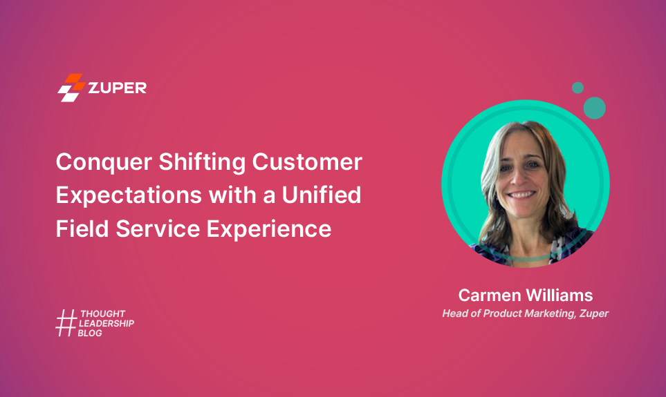 Carmen Williams, Head of Product Marketing at Zuper, headshot