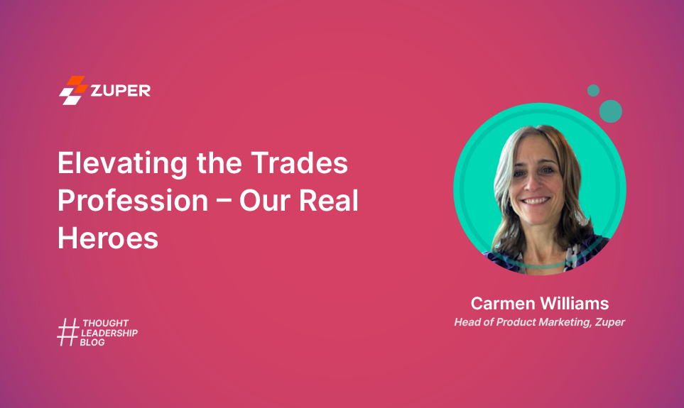 Carmen Williams, Head of Product Marketing at Zuper