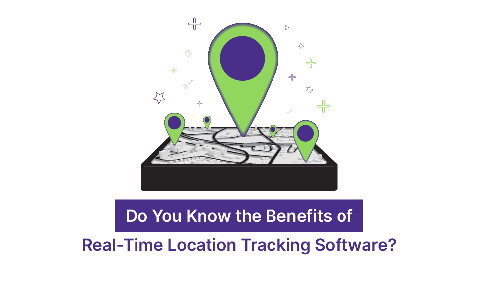 3D map with location pins showing real-time GPS tracking for field service teams