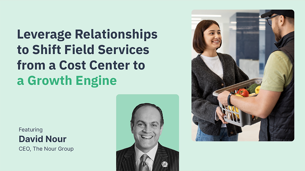 David Nour, CEO of The Nour Group, featured speaker on field services as a growth engine