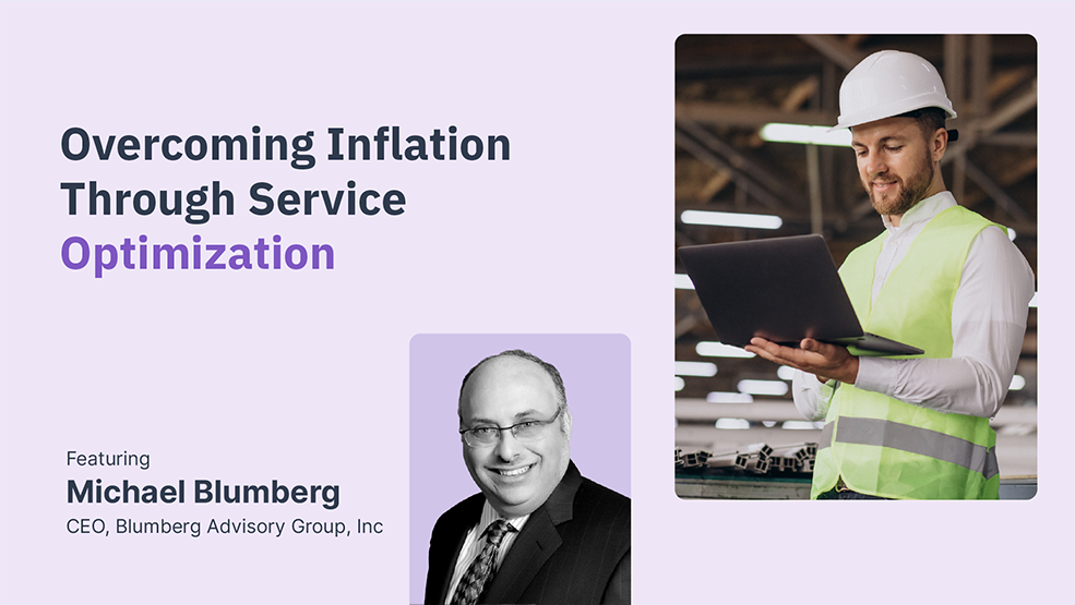 Michael Blumberg, CEO of Blumberg Advisory Group, featured speaker on service optimization strategies