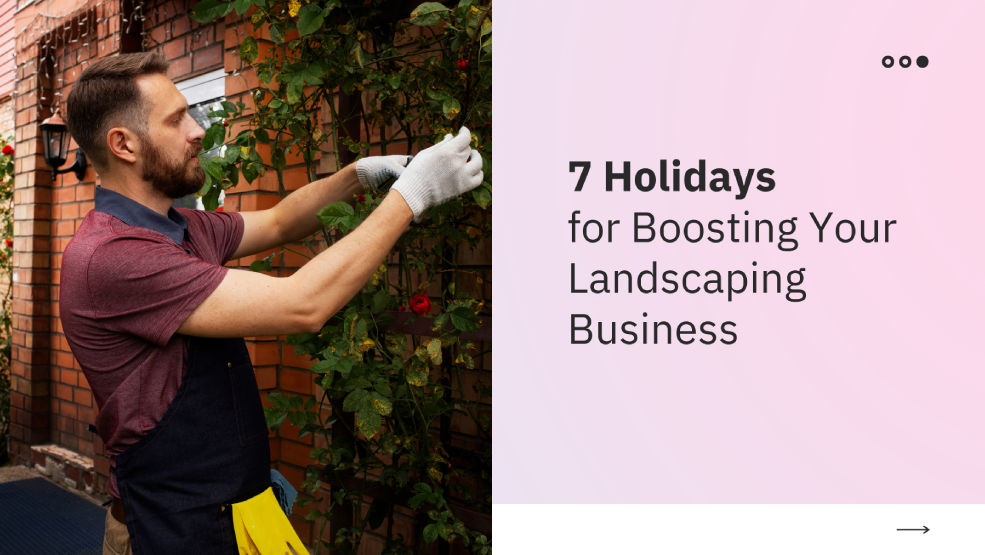 Landscaper pruning climbing roses on a brick wall wearing protective gloves