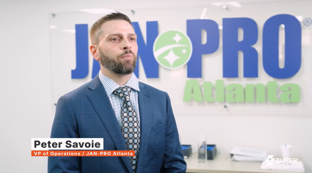 Peter Savoie, VP of Operations at JAN-PRO Atlanta, shares his experience with Zuper field service software
