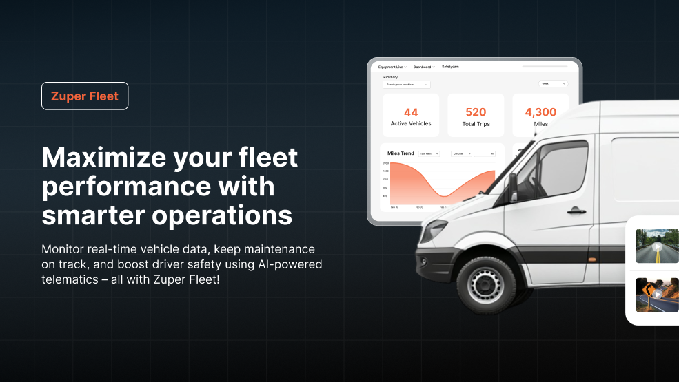 Zuper Launches Zuper Fleet: Extending the Power of Its Field Service Platform to Fleet Management