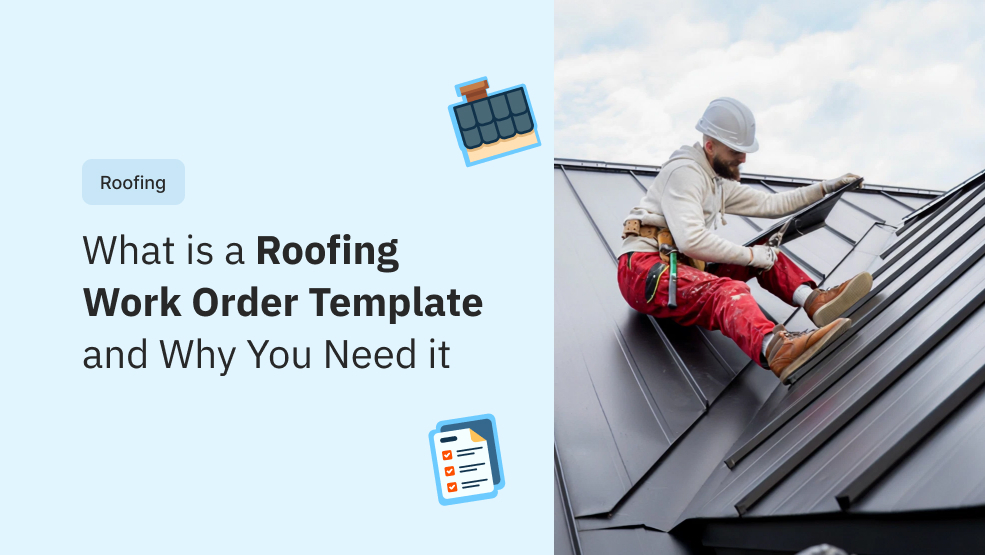 Roofer in hard hat installing metal roof panels on a steep residential roof